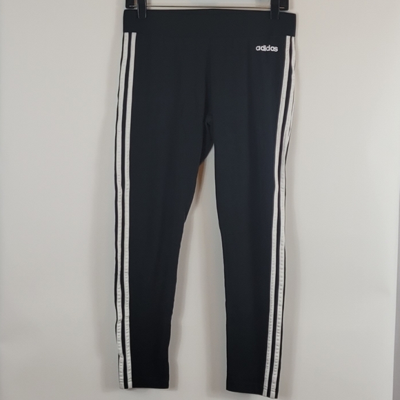 adidas Pants - ⭕️SOLD⭕️Adidas Athletic Sport Black Leggings Womens Size Large